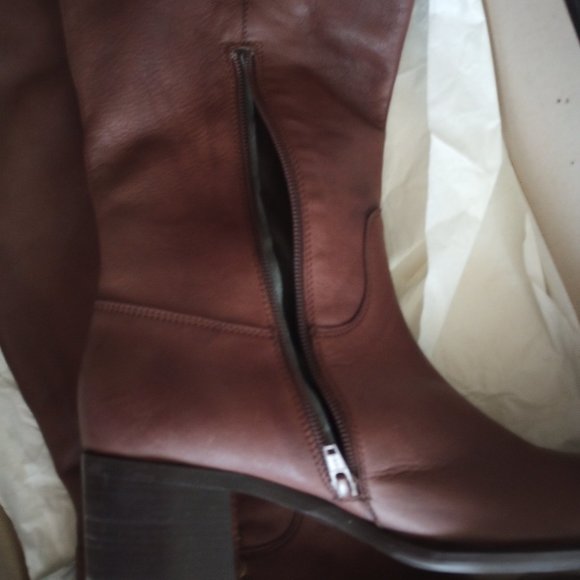 Browns Leather Boots with Studs - Picture 2 of 7